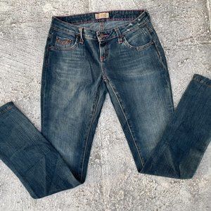 Twenty X Women Jeans Blue Denim HOUSTON Jeans Size 3/4